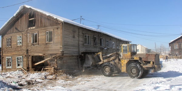 14 млн рублей предусмотрено на снос аварийных домов в Якутске