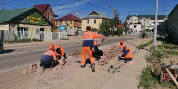 В Якутске занялись ремонтом дорог
