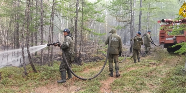 В Якутии действуют 14 лесных пожаров