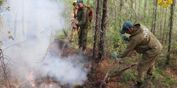 Якутск тоже в дыму. Всего по Якутии 264 природных пожаров, за сутки ликвидировано 75