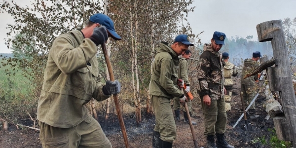 На территории Якутии действует 316 природных пожаров, за сутки ликвидировано 20