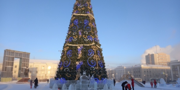Поздравление с наступающим Новым 2022 годом от председателя Якутской городской Думы