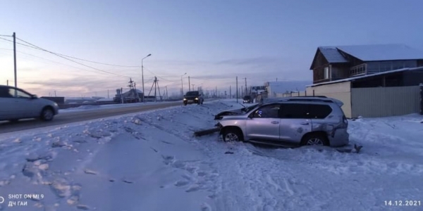 Дети пострадали в ДТП в пригороде Якутска