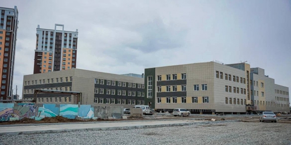 Строительство школы в микрорайоне «Прометей» завершится в этом году