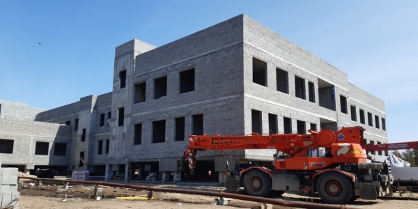 Строительство нового здания речевой школы завершится в этом году