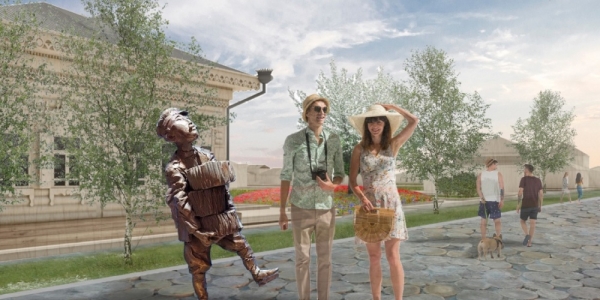 Скульптура «Настильщик чурочной мостовой» появится в Якутске
