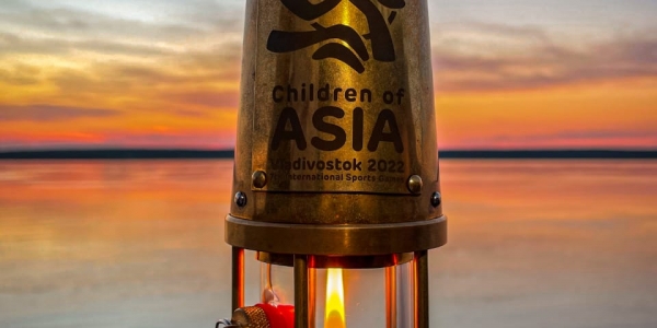 В Якутии зажгли огонь VII Международных спортивных Игр «Дети Азии»