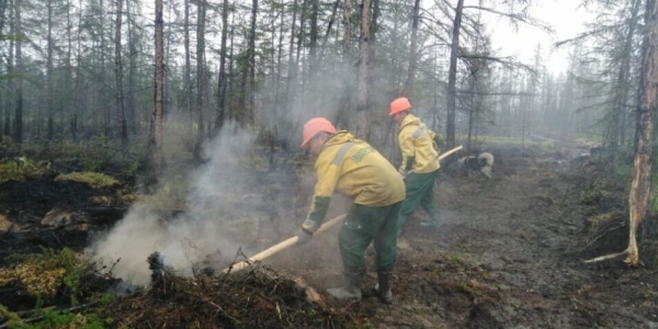 В Якутии действуют 107 лесных пожаров