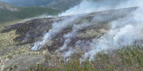 В Якутии действует 9 лесных пожаров