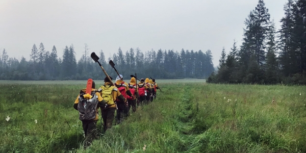 В Якутии действуют три лесных пожара
