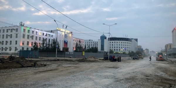 Временно откроется для движения перекресток проспекта Ленина и улицы Кирова в Якутске
