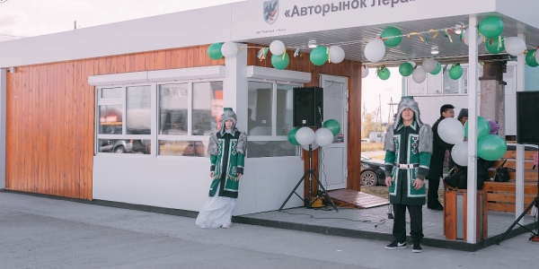 Открылась новая теплая остановка в Строительном округе Якутска