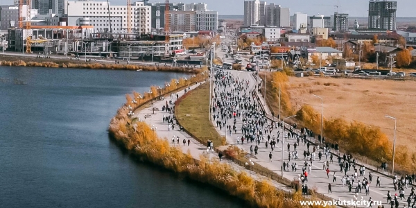 «Кросс нации‑2022» объединил почти 8 тысяч человек в Якутске