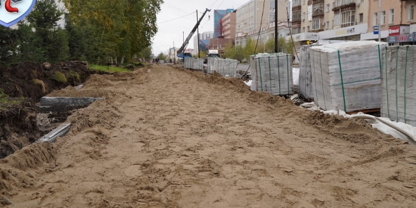 Асфальтирование проспекта Ленина в Якутске завершится до 20 сентября