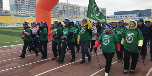 В Якутске отметят Всероссийский день ходьбы