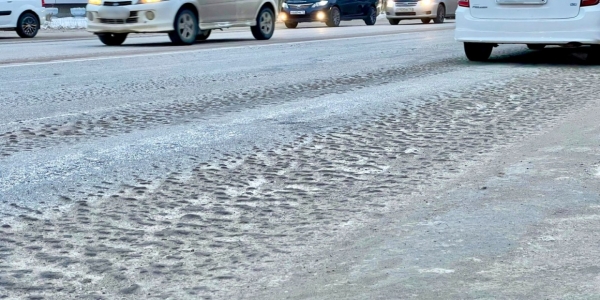 Когда пропадут ледяные «пупырышки» на дорогах?