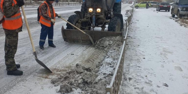 В Якутске за неделю вывезли 920 кубометров снега