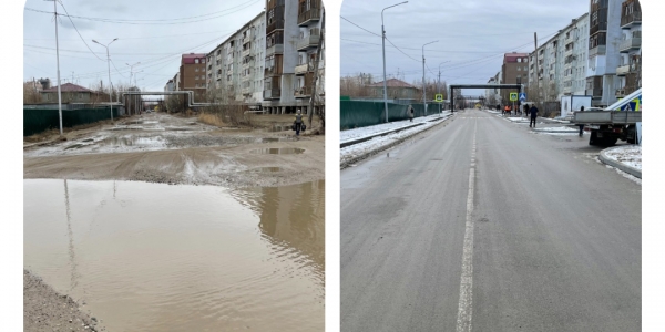 Асфальтирование дорог завершено в Якутске