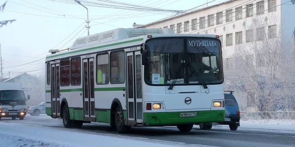 В Якутске возобновляется движение автобусов по улице Якова Потапова