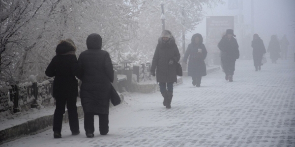 Прогноз погоды на 20 января в Якутске