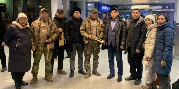Мобилизованные солдаты из Якутии вернулись домой в отпуск
