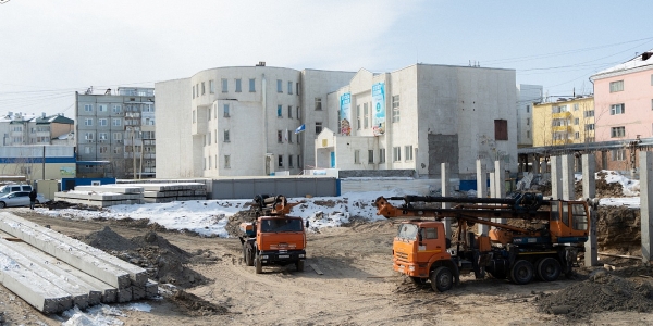 В Якутске началось строительство пристроя к школе № 29