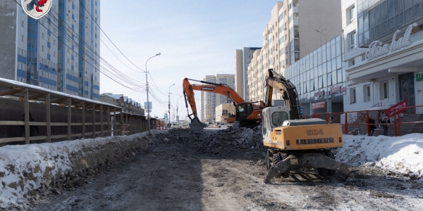 Дорожные работы начались на трех из семнадцати объектов нацпроекта «БКД» в Якутске