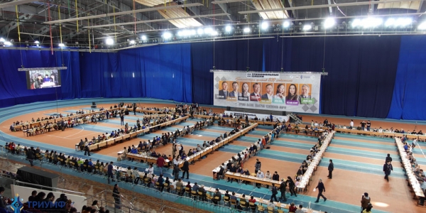 Зарегистрирован рекорд по самому массовому сеансу одновременной игры в шашки в Якутске