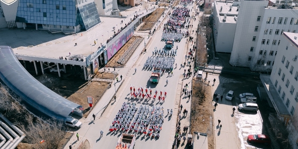 Во время первомайского парада для машин перекроют центр города Якутска