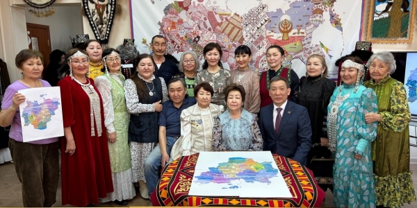 Акция «Вышитая карта Республики Саха (Якутия)» стартовала в Якутске