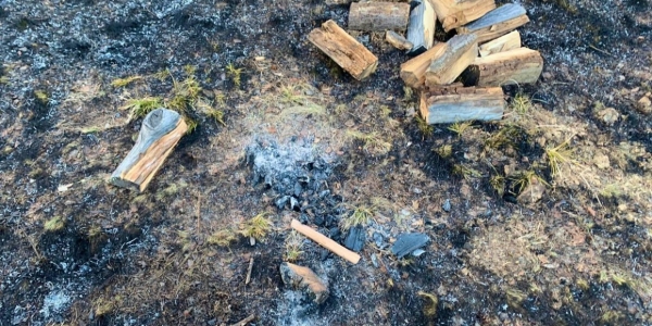 В Якутии действует 23 ландшафтных пожара