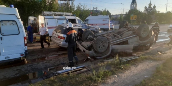 Пять человек пострадало в ДТП в Якутске