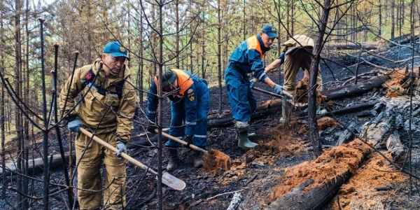 Площадь пожаров в Якутии уменьшилась более чем на тысячу гектаров