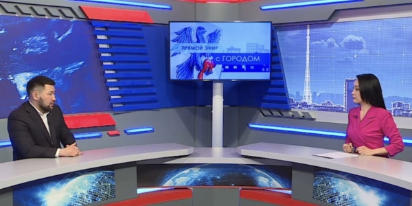 Евгений Григорьев ответил на вопросы в прямом эфире телеканала «Россия 24»
