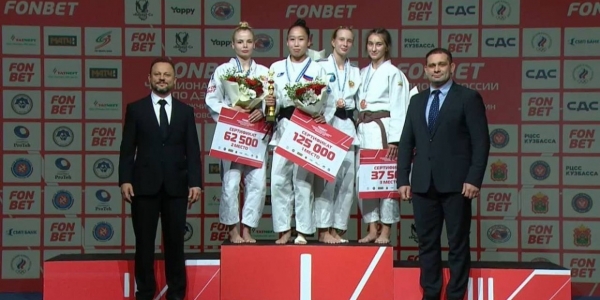 Якутянка Аина Моисеева стала чемпионкой России по дзюдо