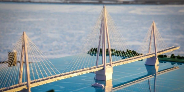 45 млрд рублей предусмотрено в федеральном бюджете на строительство моста через реку Лена