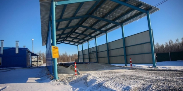 В Якутске завершилось строительство первой очереди нового мусорного полигона