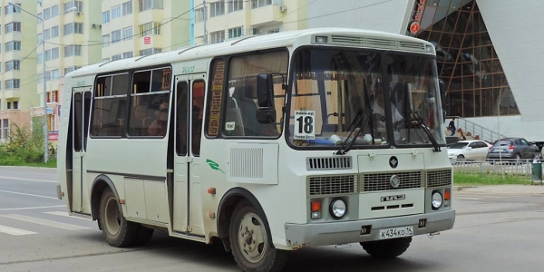 В Якутске маршрутные автобусы возобновили движение по проспекту Ленина