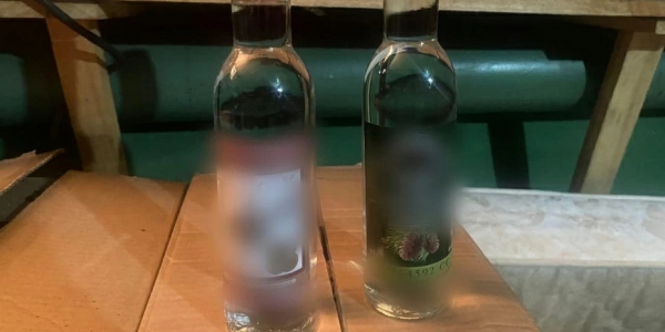 В Якутии полицейские изъяли из незаконного оборота свыше 5 тысяч бутылок контрафакта