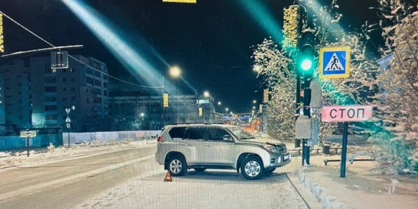 Водитель на джипе сбил ребенка в Якутске