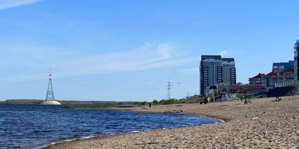 Городской пляж начинает работу в Якутске