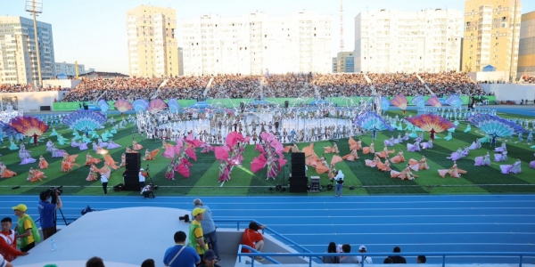 В Якутии торжественно открыли VIII летние спортивные Игры «Дети Азии»