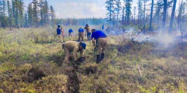 На территории Якутии действует 88 природных пожаров