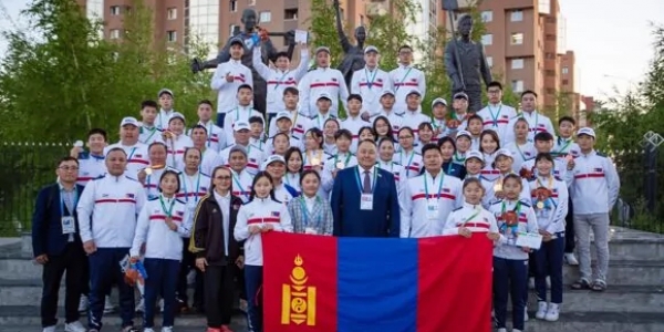 Председатель Якутской гордумы встретился с монгольской делегацией Игр «Дети Азии»