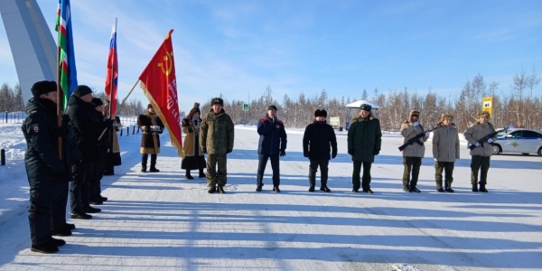 Горный район принял эстафету Знамени Победы