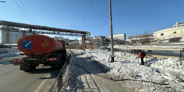 В Якутске активно готовятся к пропуску талых вод
