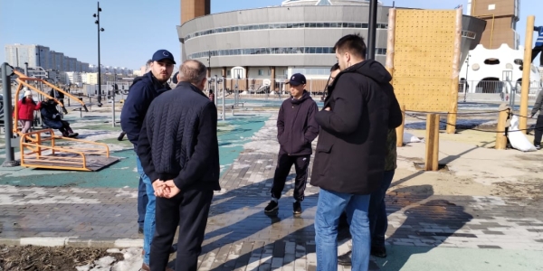 В Якутске начались контрольные выезды по объектам благоустройства