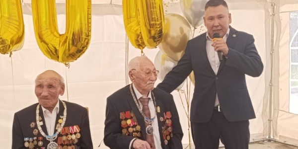 Участник Великой Отечественной войны Мартын Григорьев отметил 100-летний юбилей