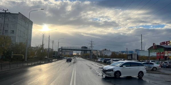 За выходные дни в Якутске произошло 22 ДТП