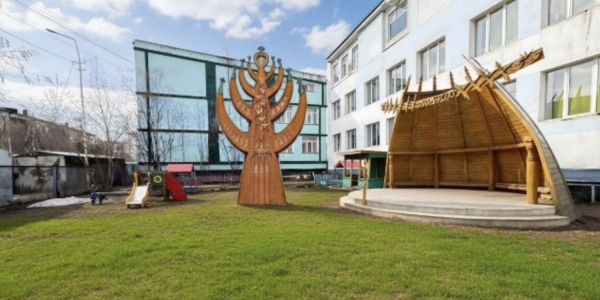 Детский сад «Мичээр» участвует в ППМИ с проектом детской площадки в национальном стиле